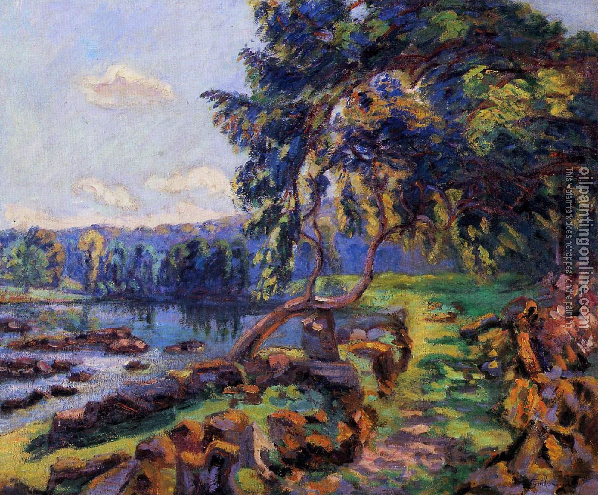 Guillaumin, Armand - Rapids at Genetin